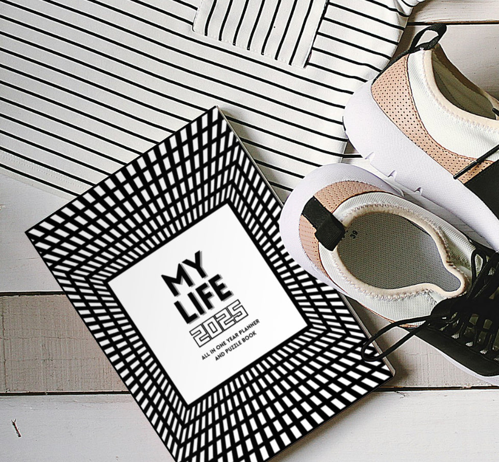 My Life 2025 Year Planner & Puzzle Book